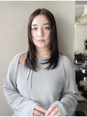 韓国レイヤー/くびれレイヤー/顔周りレイヤー/ケアブリーチ