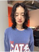 ミディアムパーマ