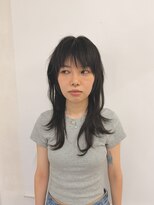 ヘアー アレス(hair ales) 夏のウルフエクステ　y2k ラフヘア