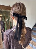 ヘアセット/ポニーアレンジ