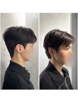 エクシア 六甲道店(EXCIA)&nbsp;韓国ショート/ダウンパーマ/韓国メンズヘア