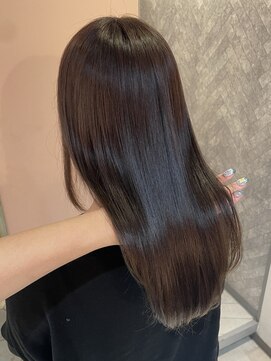 エイム ヘア リンク 長津田店(eim hair rink) 髪質改善縮毛矯正×透明感ラベンダー