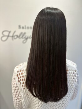 サロン ハリウッド(Salon Hollywood)の写真/お一人おひとりの髪質に合わせてオーダーメイド施術！自然なストレートでダメージレスな美髪を手に入れて♪