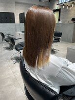 ソル 八王子(SOL)&nbsp;【カラースムースストレート】インナーカラー×縮毛で可愛さ倍増