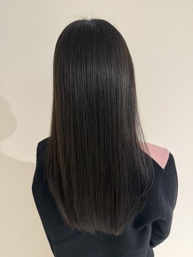 アヴァンスクロス あべのルシアス店(AVANCE.CROSS) アッシュグレー×髪質改善