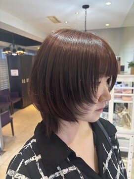 ソワンドゥ ブレス カルム 西中島店(soin de brace calme) ウルフカット