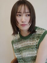 スク(SUKU) レイヤーウルフ×ナチュラルブラウン