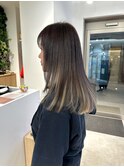 レイヤーカット×インナーカラー