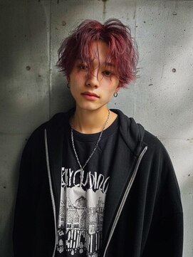 ネハス 名古屋栄店(nehus.) 学割ブリーチハイライト髪質改善ダブルカラーレイヤーカット