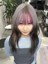 いろあそび 八王子&nbsp;【デザインカラー】シルバー×ブラック×ピンク