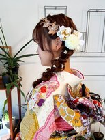 ニコ(nico)&nbsp;サイド編みおろし