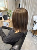 ハイライト×切りっぱなし
