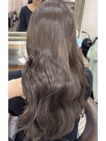 ヘアーアンドメイク シークタチカワ 立川店(Hair&Make Seek) 【澤飯】ブリーチなしダブルカラーでつくる透明感グレージュ