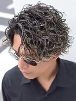 ダグ 横浜(DUG)&nbsp;221. ツイストパーマ/メンズ/黒髪/束感/無造作/前髪