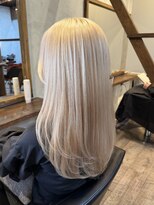 マスカリ(muscali)&nbsp;星華,ストレートパーマ,夏のヘアアレンジ,ミルクブラウン2