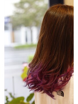 リラ ヘア サロン(rela hair salon) チェシャ猫グラデーション