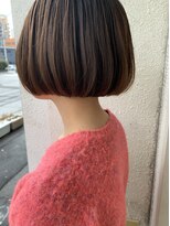 ブルー(BLUE)&nbsp;#BLUE 内巻きワンレンボブ