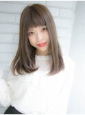 ナチュラルグレージュ 似合わせカット