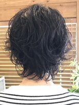 キートス(kiitos)&nbsp;ウルフショート×パーマ