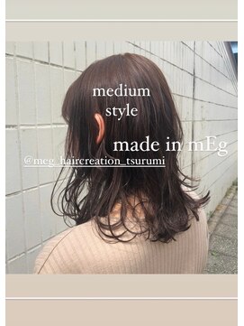 メグヘアークリエーション 鶴見店(mEg hair creation) リアルヘアスタイル85