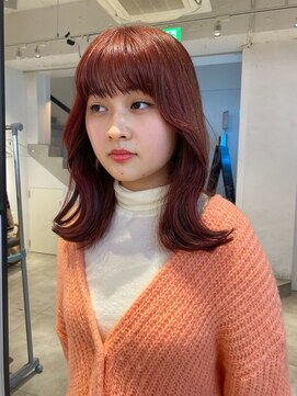 ゼスト パーク(ZEST PARK) ピンクベージュ韓国メディアム