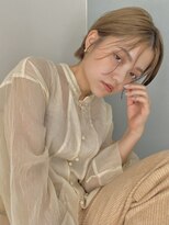 イミ(imi)&nbsp;大人ショート/グレージュカラー/似合わせカット/髪質改善[登戸]