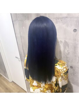 アンダーバーホワイト 南海難波店(_WHITE) ネイビーブラック