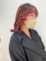 ギグスダブル 栄久屋大通店(gigs double)&nbsp;フェイスフレーミング/レッド