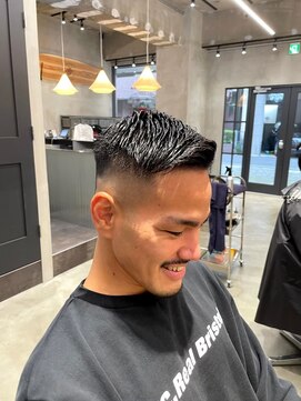 エフエム 明大前(FM) バーバー　刈り上げショート/アップバング/フェードカット