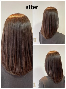 ルーチェ(luce) 髪質改善カラーヘアエステ　白髪ぼかし透明感カラー