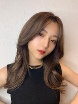 ジーナ 京都駅前(Zina)&nbsp;髪質改善＊前髪パーマシルキーベージュ＊美髪【Zina 京都駅前】