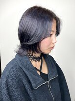 グラッド(GLAD.) ショートウルフミディアムウルフカット顔まわりレイヤーカット