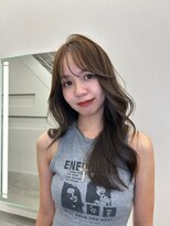 マウナケア(Maunacare)&nbsp;レイヤーカットオリーブベージュデザインカラー