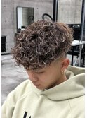 外国人風スペインカール