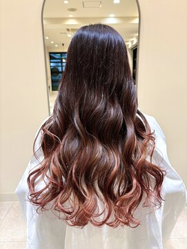 タヤ ひばりが丘店(TAYA) ロングレイヤー/グラデーション/ブリーチカラー/ハイライト