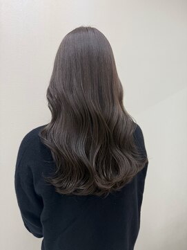 エトレ(ETRE) ロングスタイル×グレージュカラー