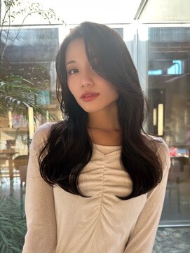 美容室 ビ フェスカ(B FESCA) 韓国ヘア/レイヤーカット/前髪なし/ワンホン