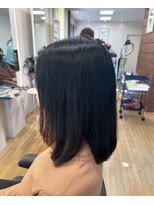 アートランドユージン(art land u-jin)&nbsp;ワンレンボブミディアムワンカール