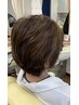 【頭皮が弱い方おすすめ】ヘアマニキュア+カット+Tr ￥11,550→9,020～