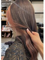 スペックホルダー(Spec Holder)&nbsp;大人可愛い20代30代インナーカラーピンクベージュカラー