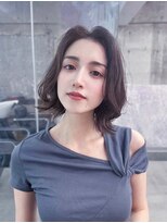 フィヴェント(Fivent) メルティカラー似合わせカットフェミニンロング韓国レイヤー