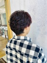 トップヘアー 中庄店(TOP HAIR fuapua)&nbsp;《TOPHAIR 中庄店/きゃん》ワインレッドカラー