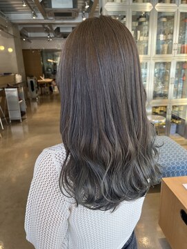 オーガニック リブ 川越(organic+live) 20代30代大人可愛い髪質改善カラーアッシュグレージュ透明感