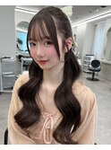 (licca内堀)レイヤーカット×前髪×前髪
