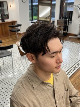 ザデイトウキョウ 表参道 青山(THE DAY TOKYO) 7:3パート/メンズカット/大人メンズ/パーマ