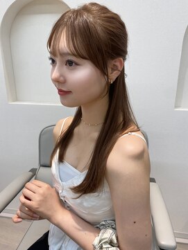 ノイ 銀座(noi) 顔周りレイヤーカットベージュカラーくびれカット