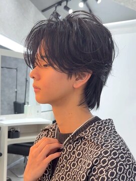 ナチュラル 渋谷(NATURAL) フェザーパーマ/スパイキーショート/サーフカール[メンズ/渋谷]