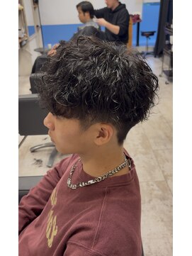 スパイラルパーマ