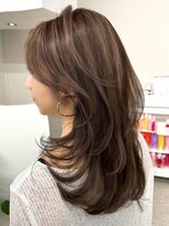 ゴカン バイ ジル ブラン 名古屋(Gokan by JIL BLAN) ハイライトバレイヤージュダブルカラーショートカット30代40代