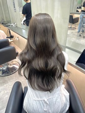 ザ パス(the path) オリーブグレージュ/グレージュ/レイヤーカット